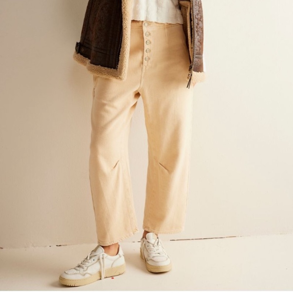 Free People We the Free Latte Osaka Jeans NWT (27)